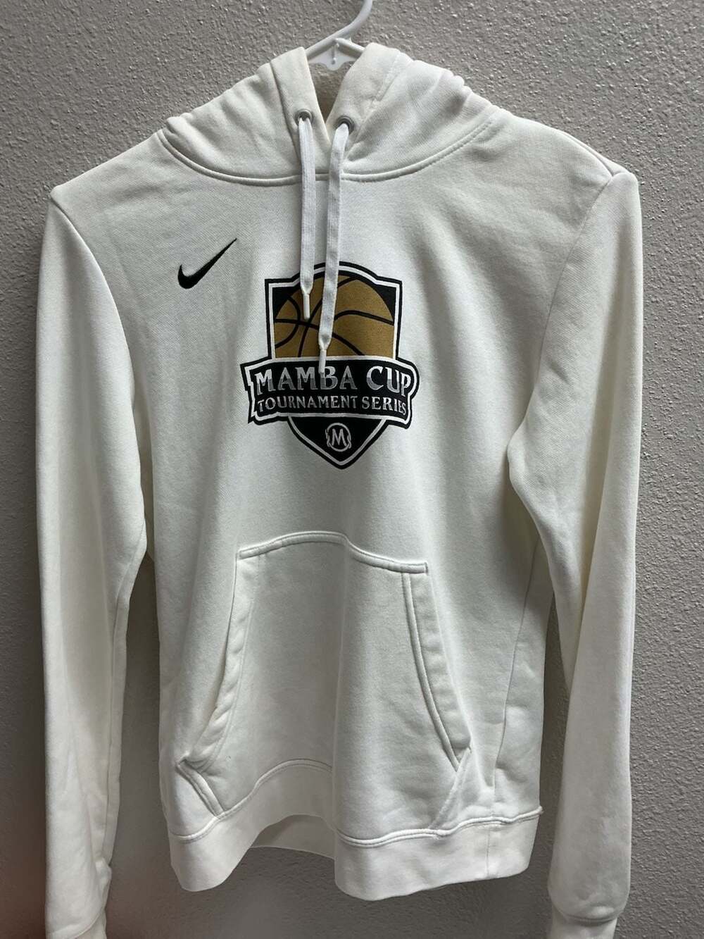 Nike Mamba Cup Tournament Series Hoodie Size S White
